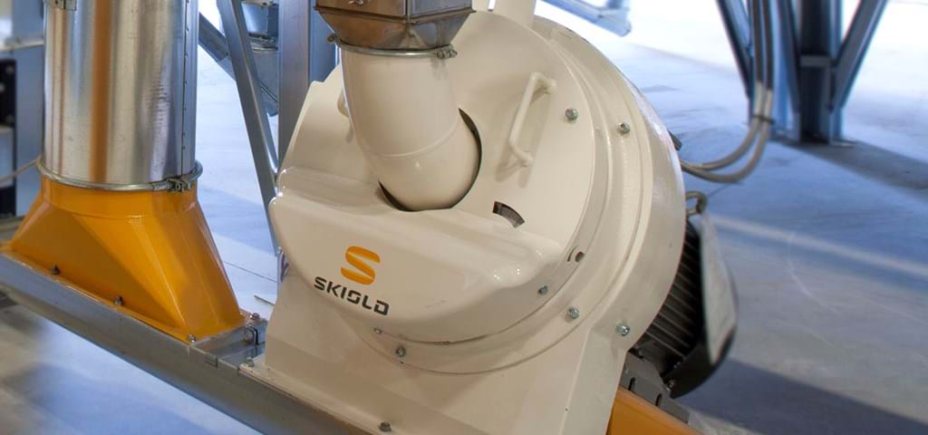 SKIOLD Disc mill - grinding of many different types of raw materials