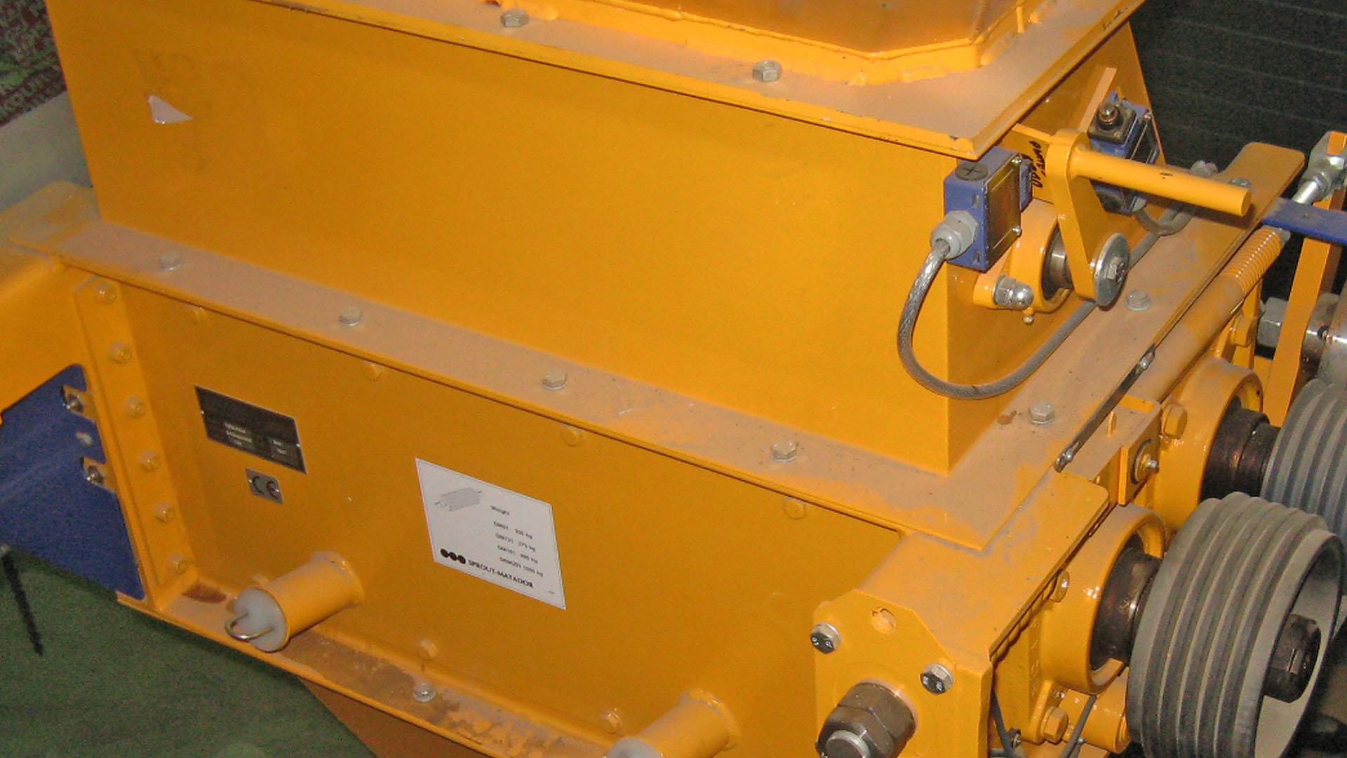 SKIOLD crumbler for pelleting