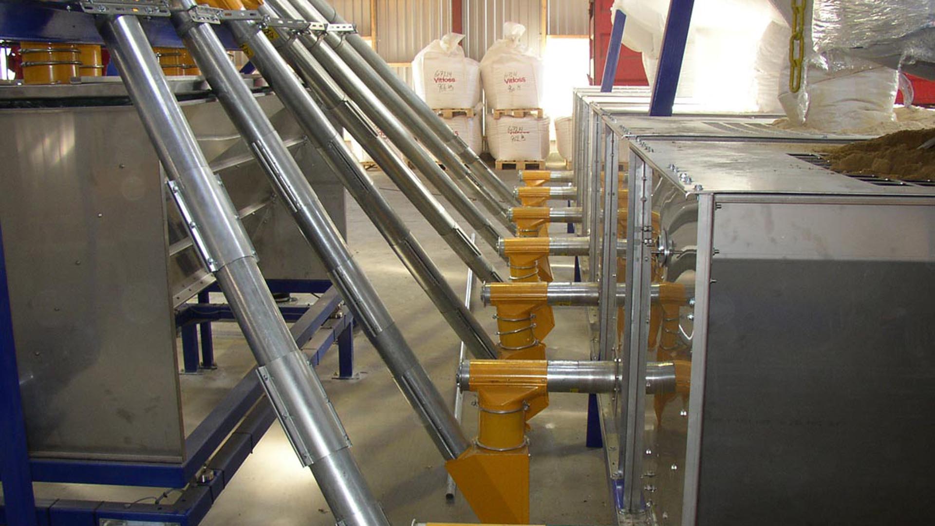 tubular augers | grain conveying | SKIOLD