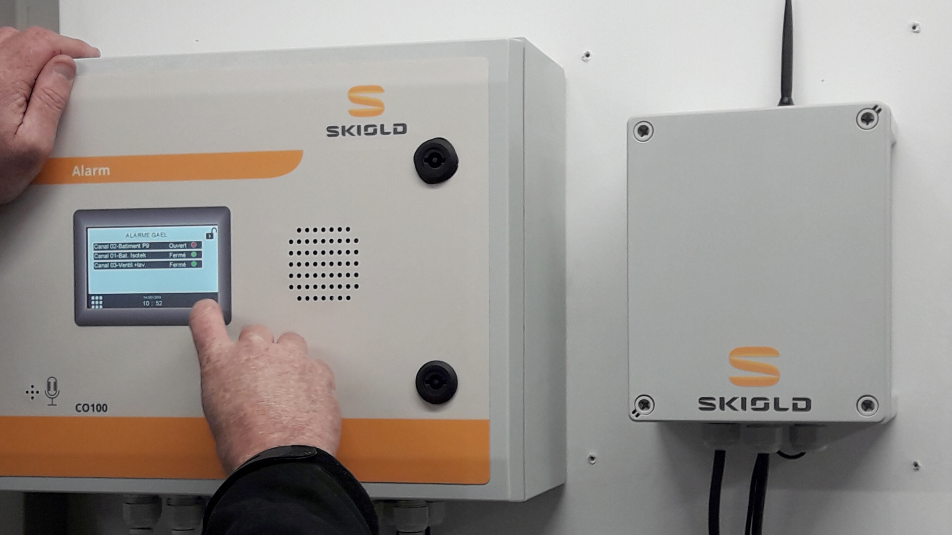 Alarms for the pig farm| SKIOLD 